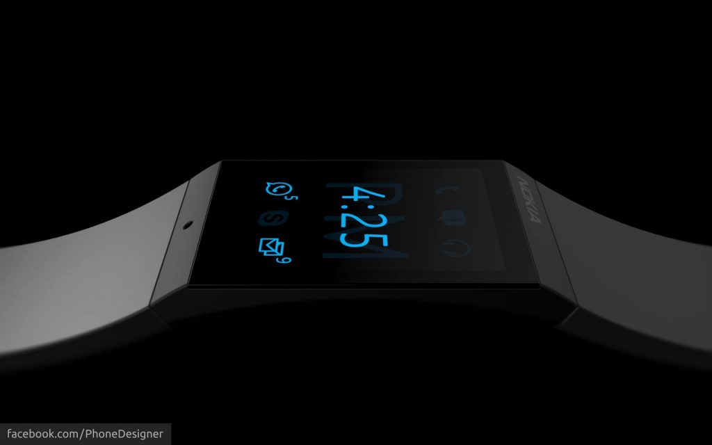 Nokia smartwatch concept blue color