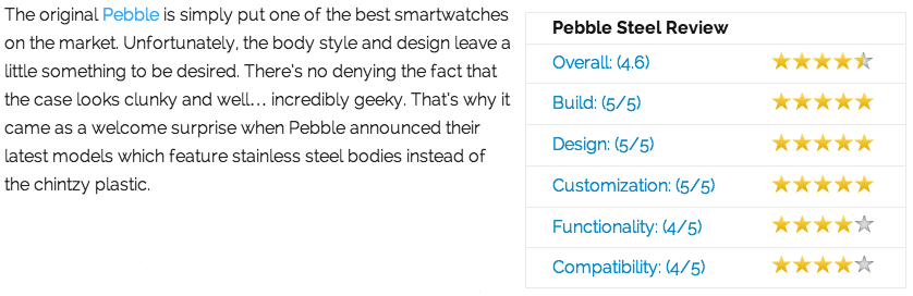 Pebble Steel Review