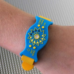 SunFriend Blue Ocean on wrist