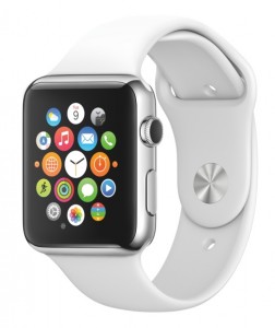 Apple Watch in white