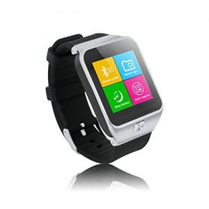 LEMFO-S28-Smartwatch-154-inch-Touch-Screen-Smart-Watch-Phone-for-Samsung-Huawei-HTC-etc-Android-Smartphone-Support-Call-SIM-Apps-Notification-Sync-FM-TF-Anti-Lost-Pedometer-Sleep-Monitor-Silver-0-2