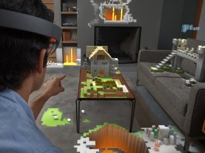 Minecraft Microsoft HoloLens