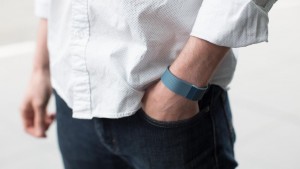 Fitbit Charge being worn