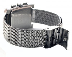 Heavy Mesh Stainless Steel wristband for smartwatches