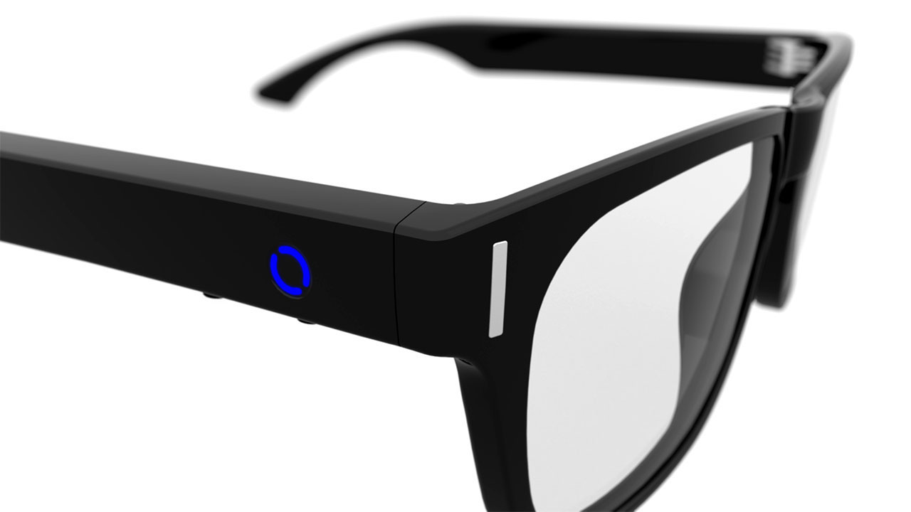 glasses with integrated display