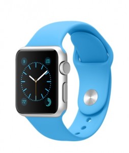 Apple Watch Sport blue band