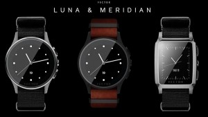 Vector Luna and Meridian smartwatches