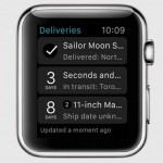 Deliveries app Apple Watch