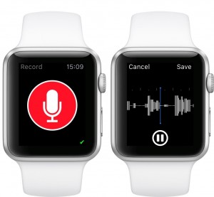 Just Press Record Apple Watch