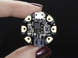 Adafruit microcontroller for wearable DIY projects