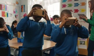 Google Expeditions Cardboard VR classroom wearables kit