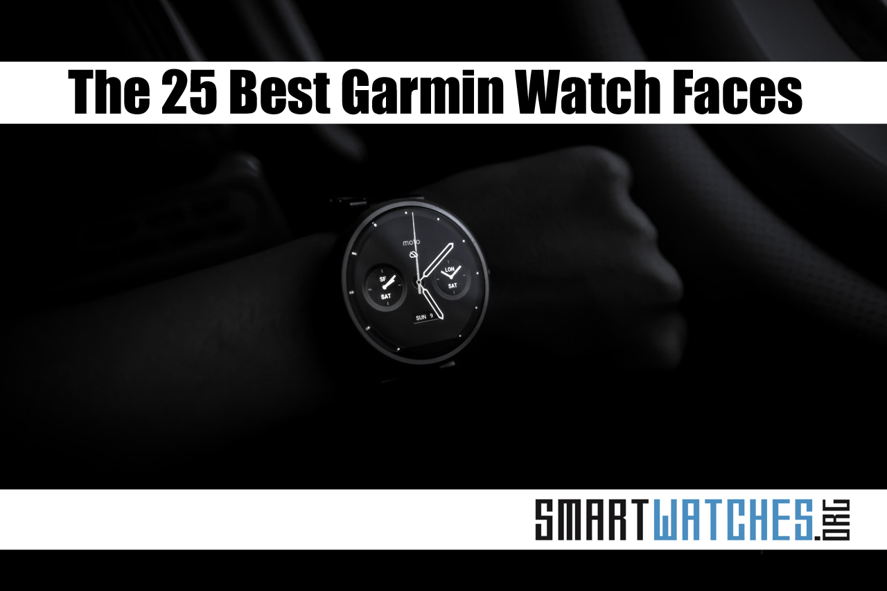garmin watch faces battery