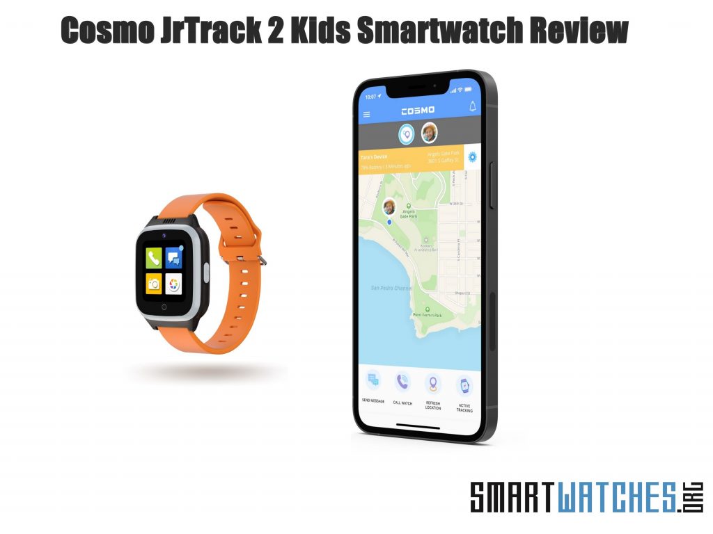 Cosmo JrTrack 2 Kids Smartwatch review title card